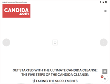 Tablet Screenshot of candida.com